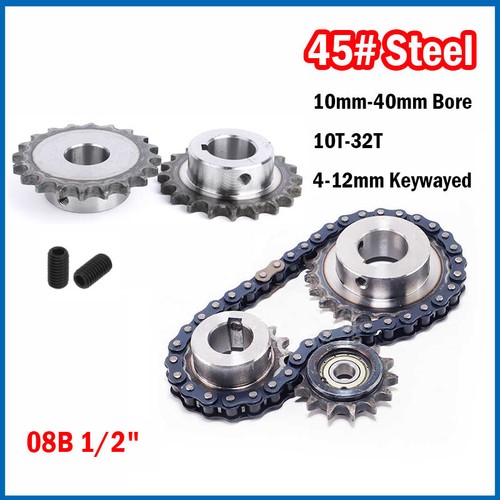 08b kettenrad rollenkette - 1/2",